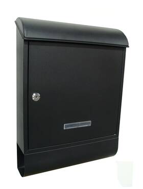 Fine Art Lighting 616641489137 Wall Mounted Mailbox Newspaper Holder Black