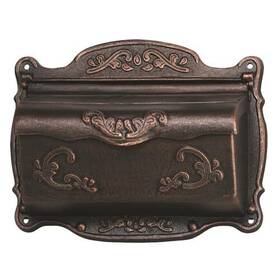 W9y-fal-sb12 Fine Art Lighting Antique Bronze Finishing Cast Mailbox Weather Resistant Elegant Vintage Design
