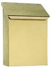 Mb-400-pb Finish Mailbox 3096391 Id Smooth Vertical Polished Brass
