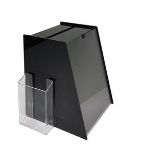 Rtn19229 Fixturedisplays Returned Item Clear Acrylic Ballot Dnation Box Tip Sales Lead Collection