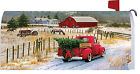 Mm2939 Flagking Cdi Christmas Truck Vinyl
