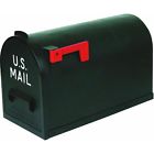Tr-7001 Flambeau Size Poly Mailbox Black 2 .
