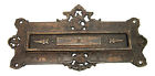 Floral Nouveau Pattern Slot Art Letter Brass Mail Antique Vintage Ornate