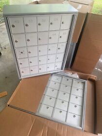 Florence 96 Tenant Door Mailbox Aluminum With All Keys New