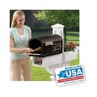Flower Hudson Slot Planter Letter Flag Spaper White Pot Mailbox Mail Post