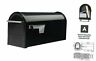 Fm110bec Gibraltar Mailboxes Franklin Medium Capacity Galvanized Steel Black Post