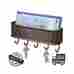 Fps-273698 95870 Interdesign Wall Mount Mailbox Keys Rack Steel Bronze Cast Lock 696750711985