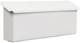 Fulton 3275-5pk White Textured City Mailbox 15 X 6.25 3 In