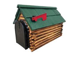Cvc-623 Furniture Barn Usa Amish Made Log Cabin Mailbox