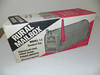 Galvanized Usa Ribbed Vtg Mailbox Standard Rural Steel Model