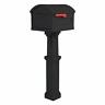 Ghc40b01 Gibraltar Mailboxes Grand Haven Decorative Package Mailbox Black