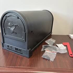 Ar15b0am Gibraltar Mailboxes Arlington Rural Mailbox Galvanized Steel