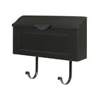 Mb676abk Gibraltar Horizontal Steel Amboy Wall-mount Mailboxes Black Mailbox