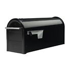 Gibraltar Mailboxes Franklin Medium Capacity Galvanized Steel Black