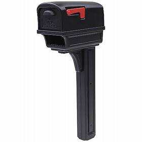 Ggc1b00am Gibraltar Mailboxes Gentry All-in-one Mailbox And Post Cover Combo