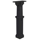Ghp40b01 Gibraltar Mailboxes Grand Haven Decorative Plastic Post Black