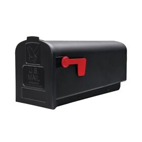 Pl10b0am Gibraltar Mailboxes Parson Rural Mailbox Black