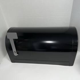 Mb-981w Gibraltar Solar Group Industries Black Locking Mailbox Model No. Mb-981