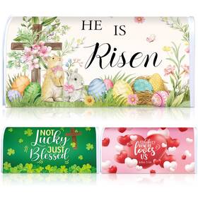 Ayo-gilprop-4072 Gilprop 3 Pcs Christian Easter Magnetic Mailbox Covers Standard Size18 X 21