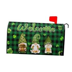 Qfpqfp8gs0v5a Granbey St.patricks Day Green Gnomes 25.5x21 Inch Model St Patricks Gnome Style