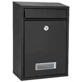 Grozy 354304000046 Wall Mount Mailbox With Combination Lock/key Lock Letter Deposit Security Dur