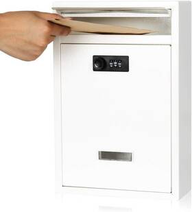 Gtlight 313104922971 Kyodoled Locking Wall Mount Mailbox Mail Boxes With Combination Lock