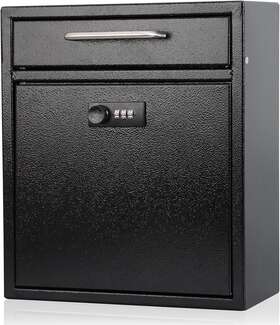 Gtlight 313112396320 Kyodoled Steel Combination Lock Mail Boxes Outdoor Locking Wall Mount Mailbox Se