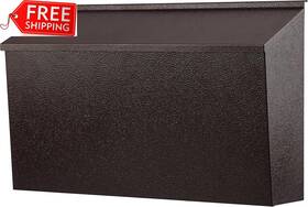 Gtlight 744759671806 Kyodoled Wall-mount Mailbox Large Capacity Mail Box Galvanized Steel Rust-proof