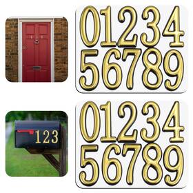 Gtziqa 704640 1 J4rtnwwx 20 Pcs Gold Mailbox Numbers For Outside 2 Inch 0-9 Small