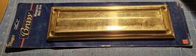 Cd7681 Hager Hinge Co. Solid Brass Magazine Mail Slot No. New Old Stock Ppd2u