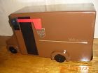 Handmade Mailbox Truck Brown Functional Novelty Fully Ups Wood