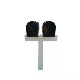 Handy Post 705353744891 42 Inch X 26 Vinyl Sleeve Mailbox White