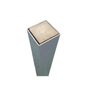 Hp-1wsl Handy Post Mailbox Sleeve Vinyl White 42in Fits 4x4 Maintenance Free Durable Pvc