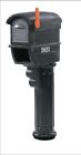 Heavy Access Residential Rear Front Compartments Black Duty Mail