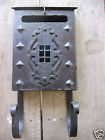Heavy Hooks Magazine Crafts Black Vintage Mission Mailbox Arts Antique Steel