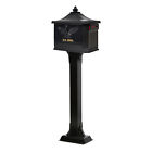 Hek00b01 Gibraltar Mailboxes Locking Mailbox With Post Included