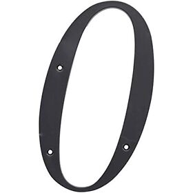 847374 Hillman Black House Number 0 6-inch Nail Plastic