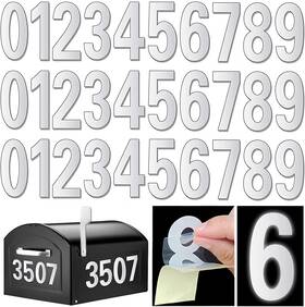 Number-30 Hlartnet 313046389382 Reflective Mailbox Numbers For Outside - 30 Pcs Waterproof