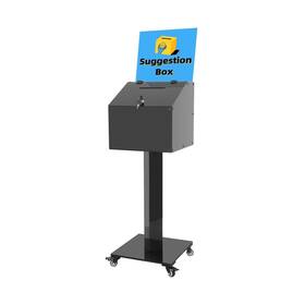 Yl-xmtpx001 Horilorn Large Acrylic Donation Box With Stand Suggestion For Church Drawing Raf