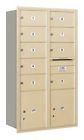 3715d-09sru Horiz 11dr Mailbox Rl 55in Salsbury Usps Sand Industries