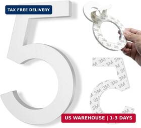 House Number Cecilyarts 797999524432 3 Inch Self-adhesive Mailbox Numbers Modern For Outside Address N