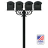 Hpws4-us-000-lm Qualarc The Hanford Quad Mailbox Post System With 850001174343