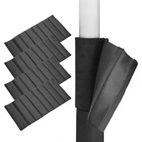 Polewrap-4p Hudson Comfort Basement Pole Wrap - Garage Padding With Anti Slip Fabric Strong Hook
