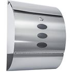 Hw47671 Giantex Stainless Steels Wall Mount Mail Box Retrieval 790683735299