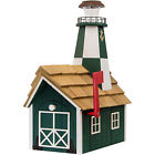 Hwslhmb-he Dress The Yard Cape Henry Solar Lighthouse Amish 653559251753