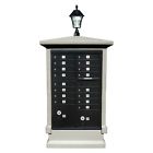 176822 Id Decorative Mailbox Column Stucco Center Cbu