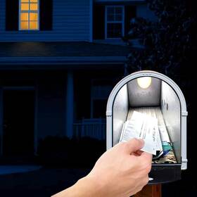 Illumisafe Lights 313099217274 Mailbox Led Light Motion Sensitive Portable Universal Magnetic Lighting