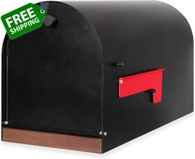 Ilyapa 313032752794 Black Modern Mailbox Post Mount - Mailboxes For Outside Heavy Duty Meta Ilyapa 313032752794 Black Modern Mailbox Post Mount - Mailboxes For Outside Heavy Duty Meta