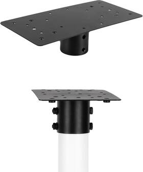 Ilyapa 445042831848 Mailbox Mounting Bracket - Universal For 2-3/8 Inch Pipe
