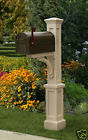 Includes Post Mayne - Clay Mailbox
